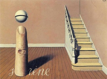  Surrealist Oil Painting - forbidden literature the use of the word 1936 Surrealist